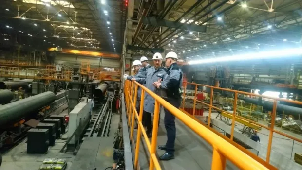Загорский трубный завод посетили представители Фонда развития трубной промышленности